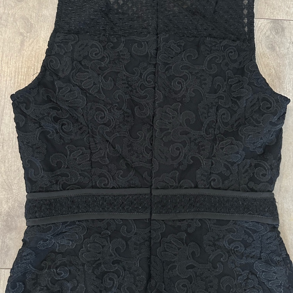 Skies Are Blue Ramilah Peplum Blouse black women’s petite XS - Picture 13 of 16